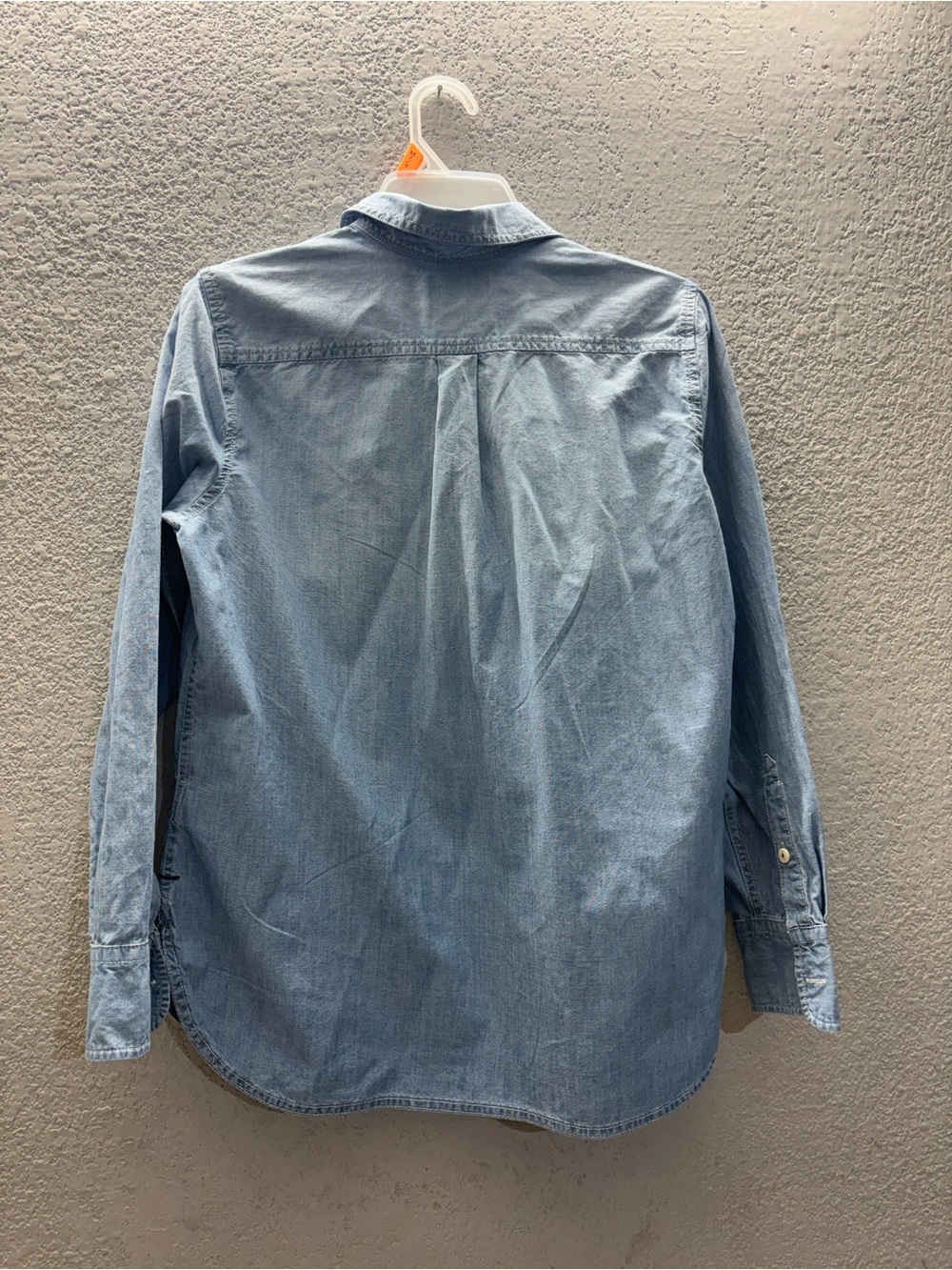 J. Crew Light Blue Denim Button-Front Shirt - Picture 3 of 5